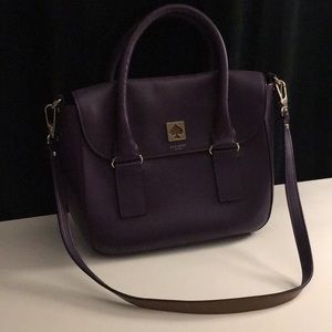 Purple Kate spade bag